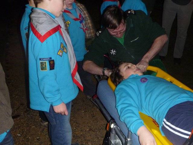 Beavers, SJA Ambulance, Feb 2011 3