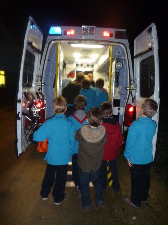 Beavers, SJA Ambulance, Feb 2011 5