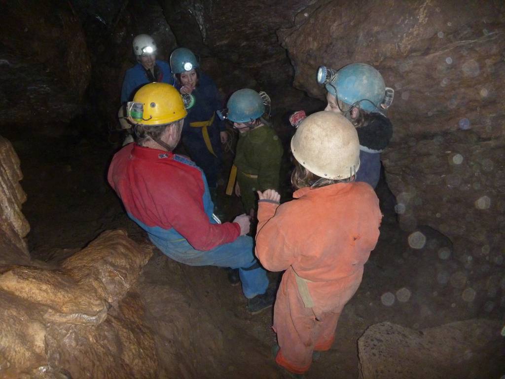 Scout Caving, March 2011 1