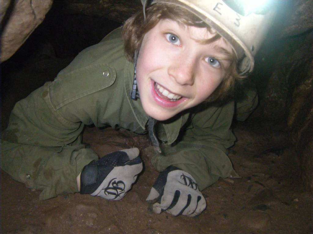 Scout Caving, March 2011 78